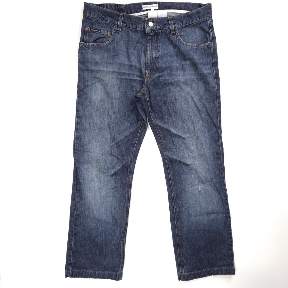 Vintage Dolce & Gabbana Jeans Mens Size 52 (35x30) Italian Made Designer